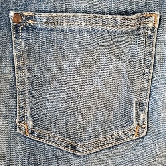 Anthropologie Pilcro & the‎ Letterpress Stet Denim Jeans Shorts Sz 28 - Picture 6 of 8